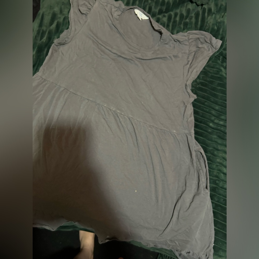 gray dress